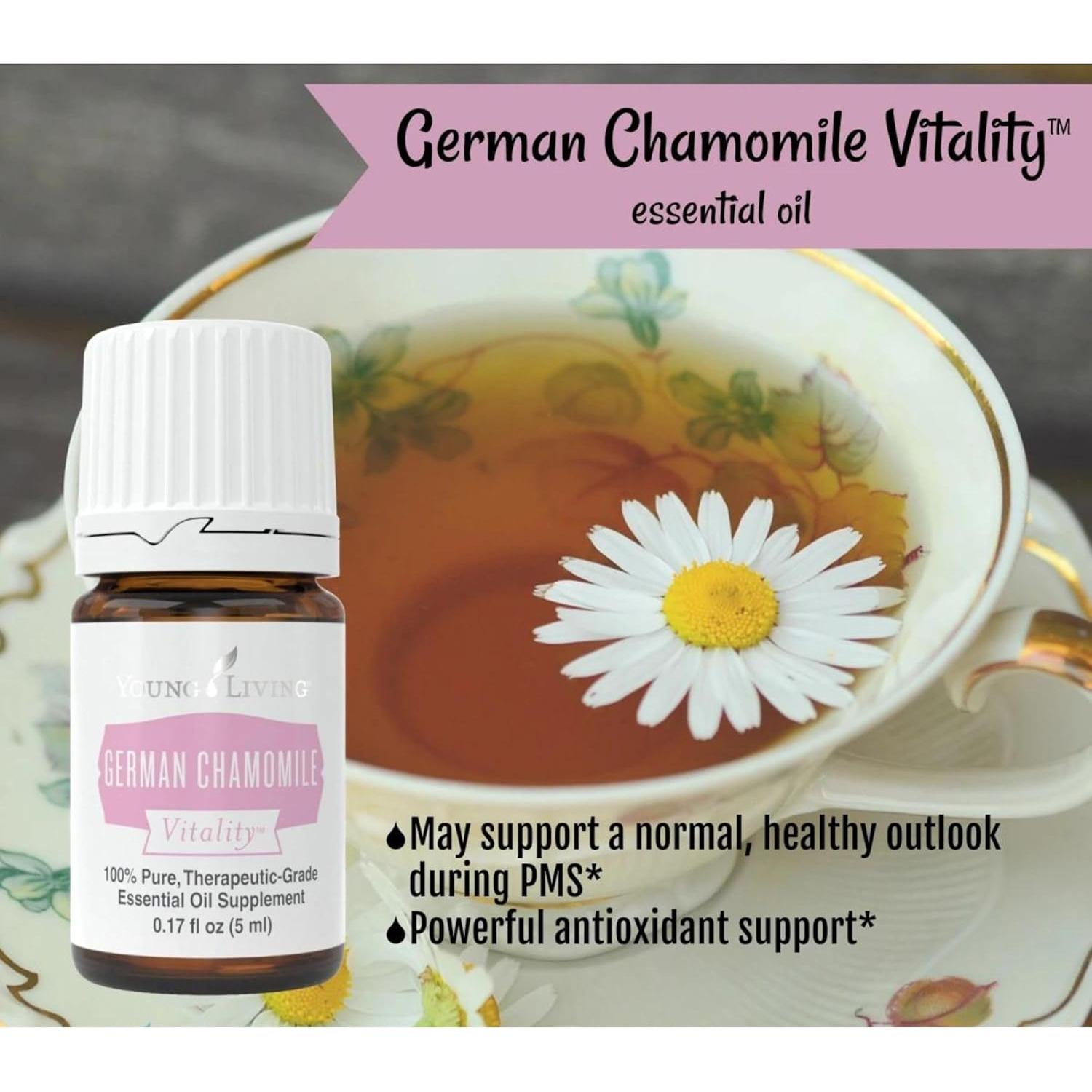 Aceite Esencial Manzanilla Alemana Young Living 5 ml - Antioxidante y Calmante