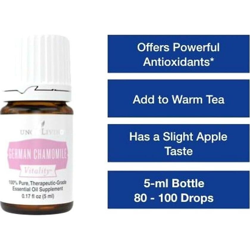 Aceite Esencial Manzanilla Alemana Young Living 5 ml - Antioxidante y Calmante