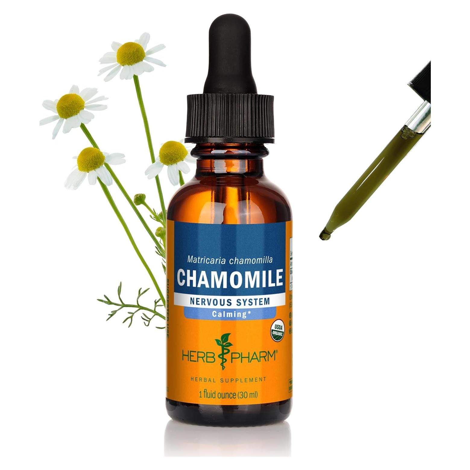 Extracto Líquido de Manzanilla Orgánica Herb Pharm 30ml