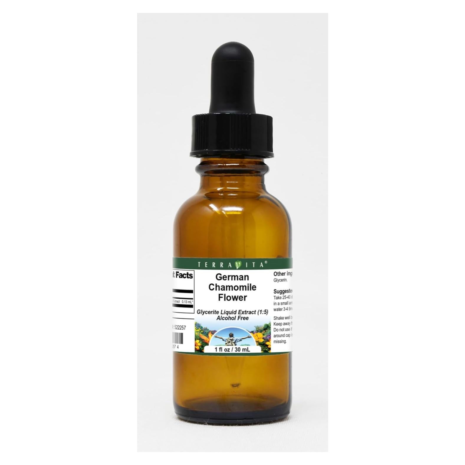 Extracto Líquido de Glicerina de Manzanilla Alemana 28.35 ml - TerraVita