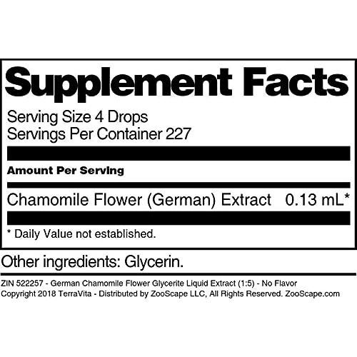 Extracto Líquido de Glicerina de Manzanilla Alemana 28.35 ml - TerraVita