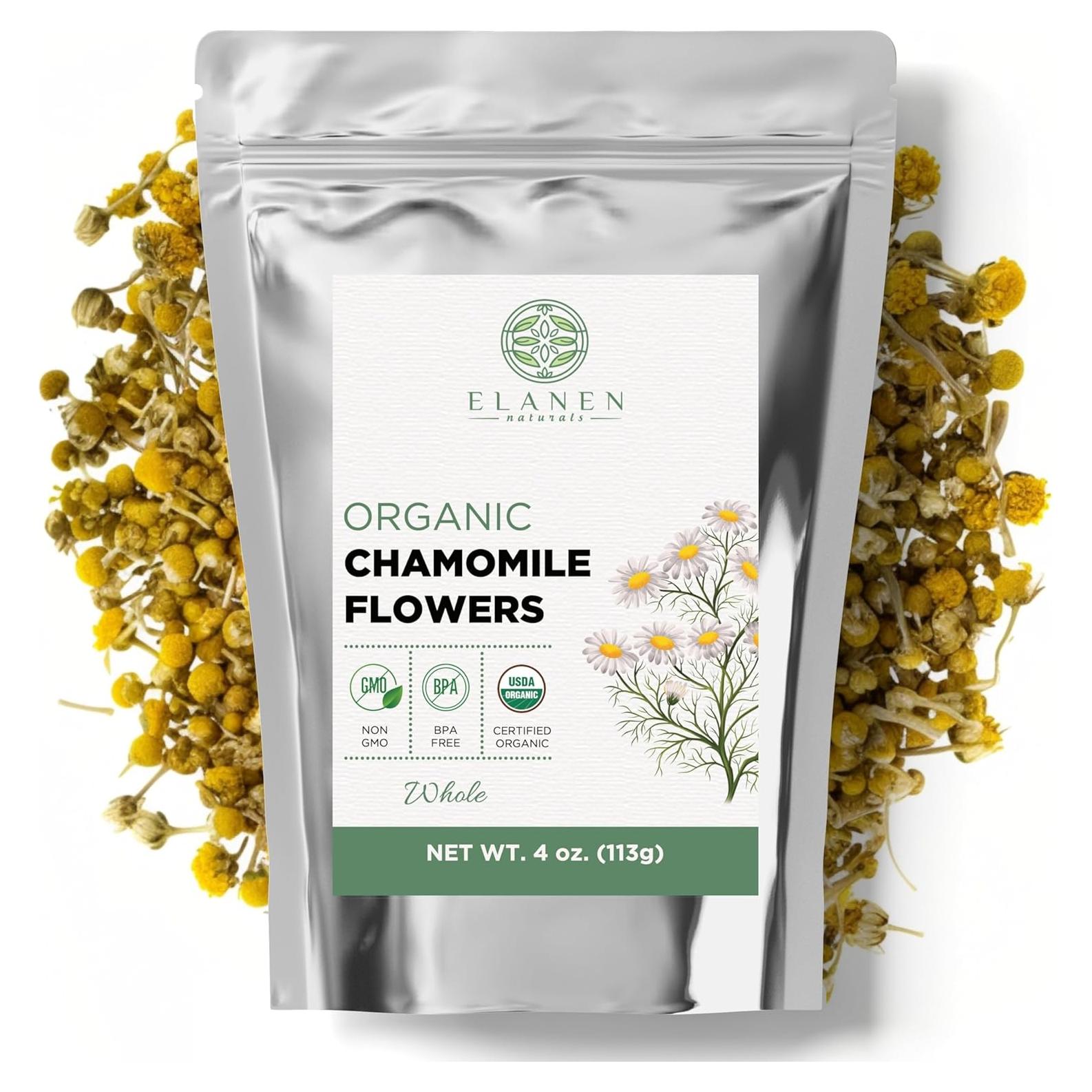 Flores de Manzanilla Orgánica Elanen Naturals 113g