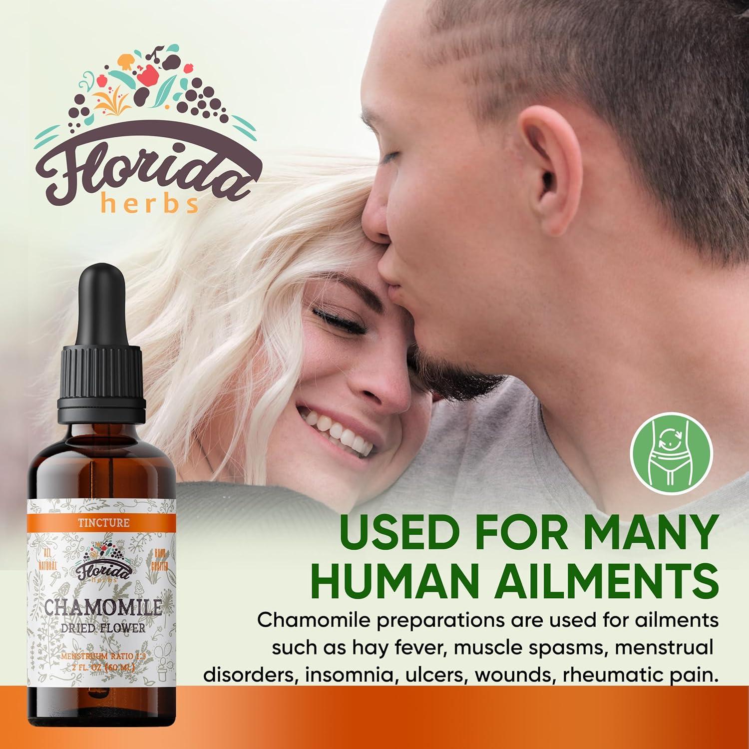 Tintura de Manzanilla Orgánica Florida Herbs 60 ml Sin OGM