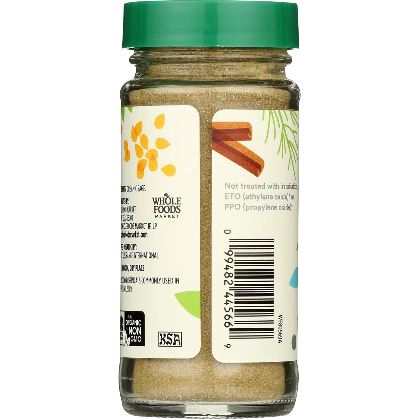 Salvia Orgánica 365 por Whole Foods Market 34.84 g