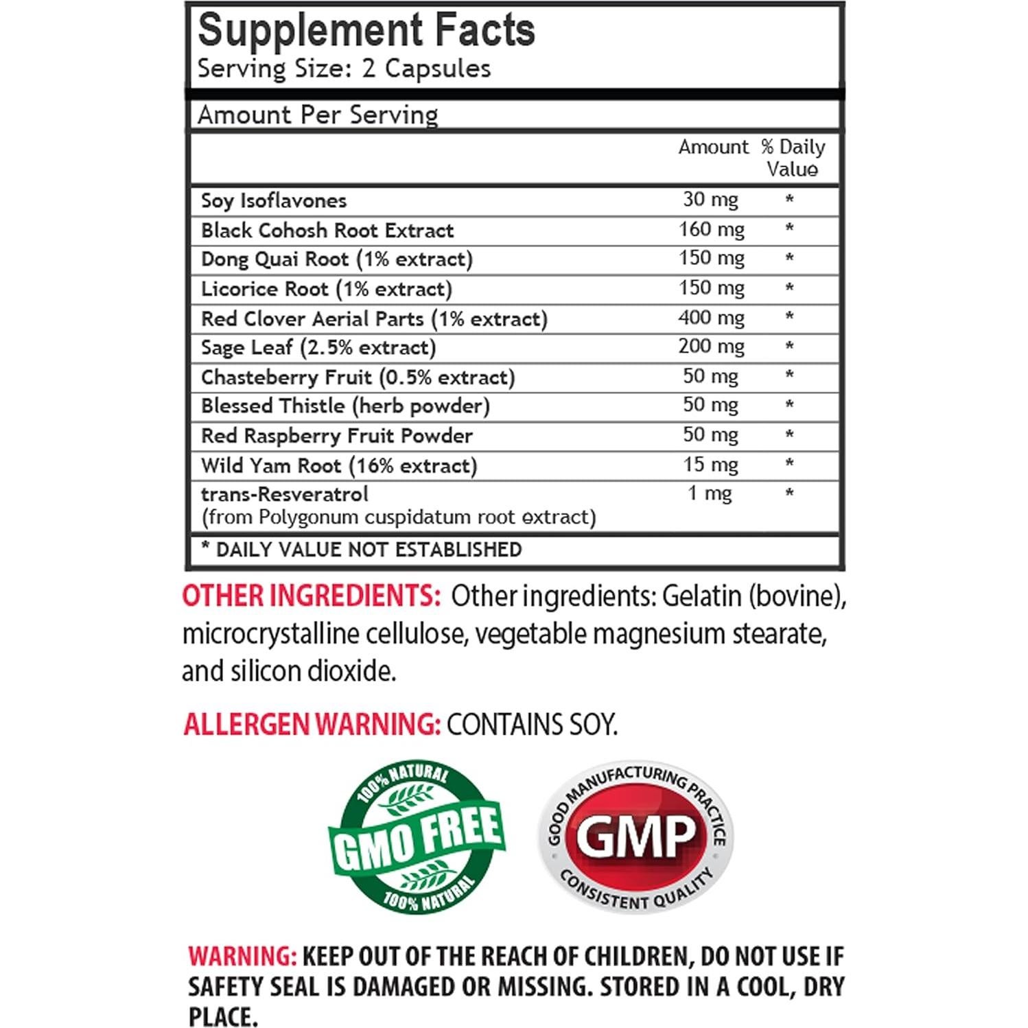 Suplemento Natural para Mujeres - Polvo de Salvia y Vitex