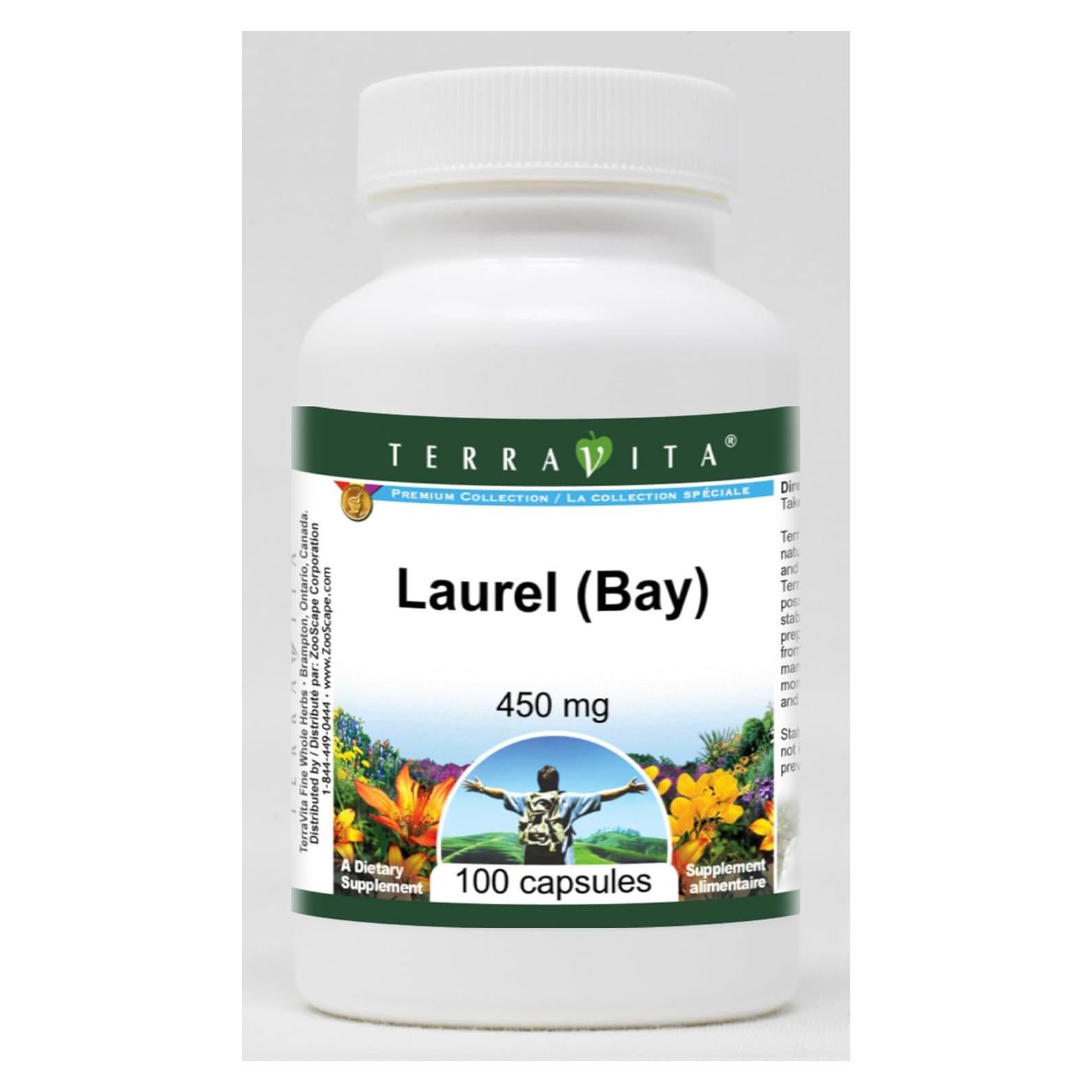 Cápsulas de Laurel TerraVita 450 mg - 100 Unidades
