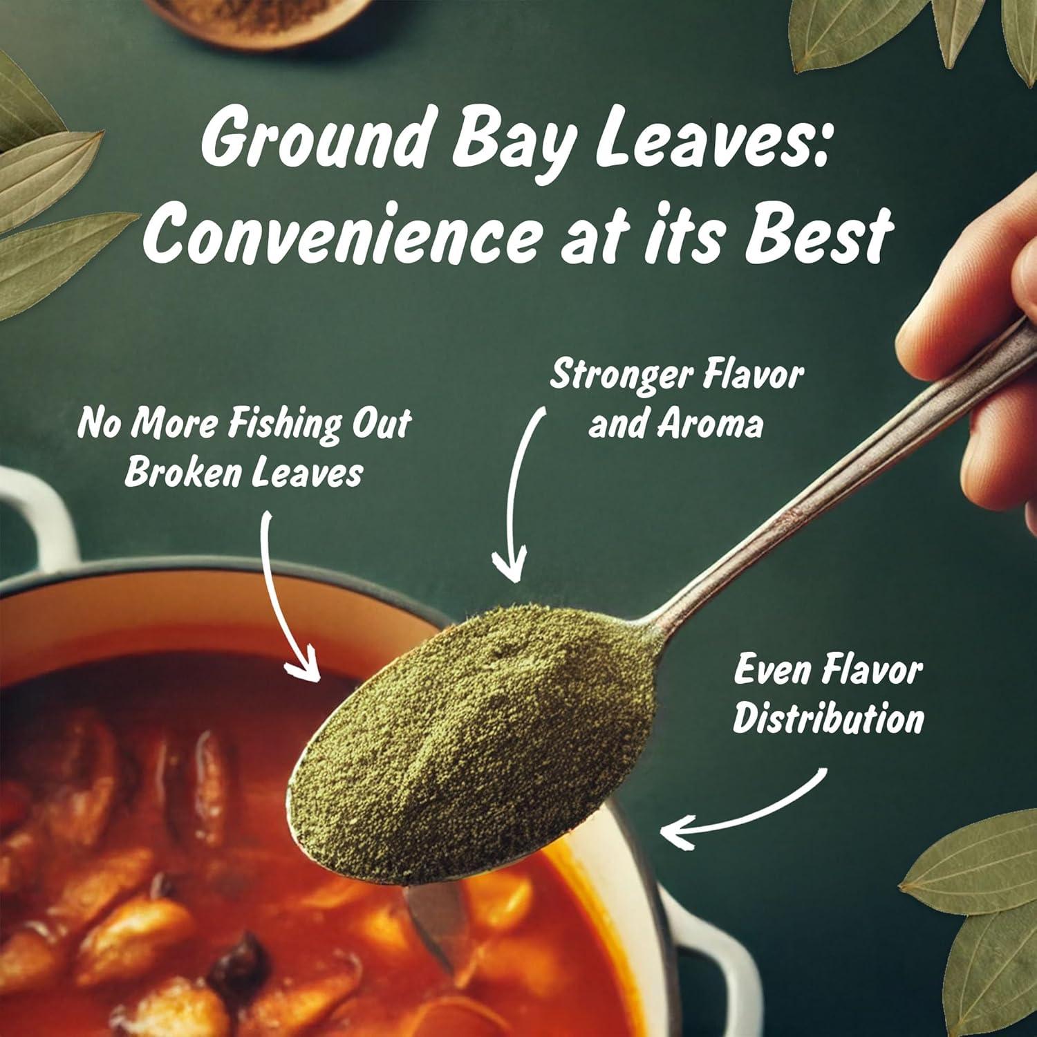 Hoja de Laurel Molida Orgánica USDA 113.4g - Spice Profile