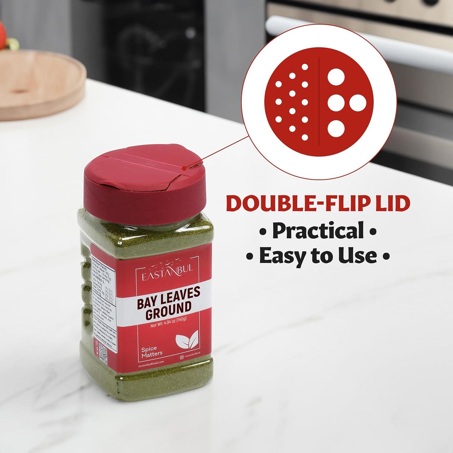 Polvo de Hojas de Laurel Eastanbul 140g - Especia Natural Vegana