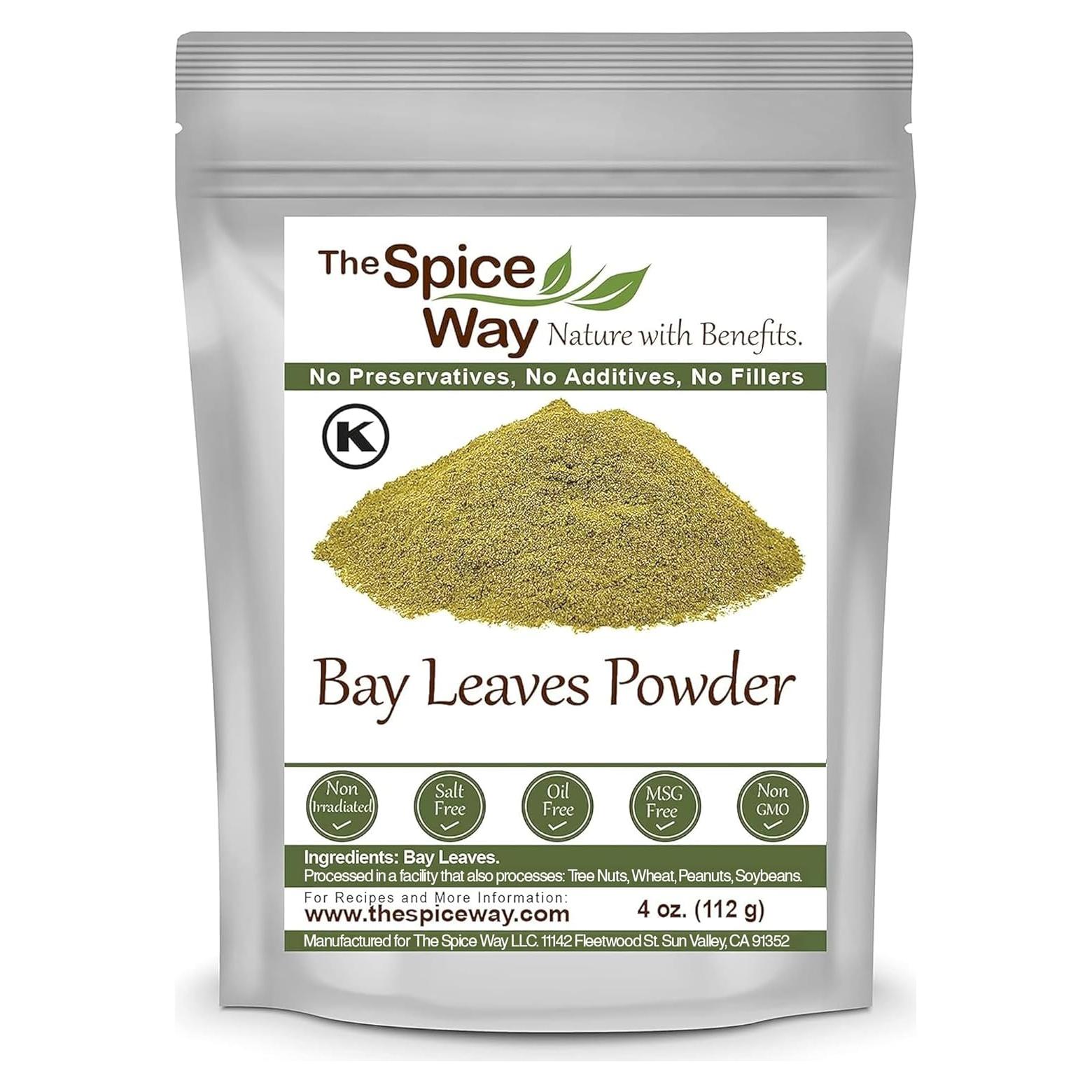Polvo de Hojas de Laurel The Spice Way 113.4 g - Sabor Potente