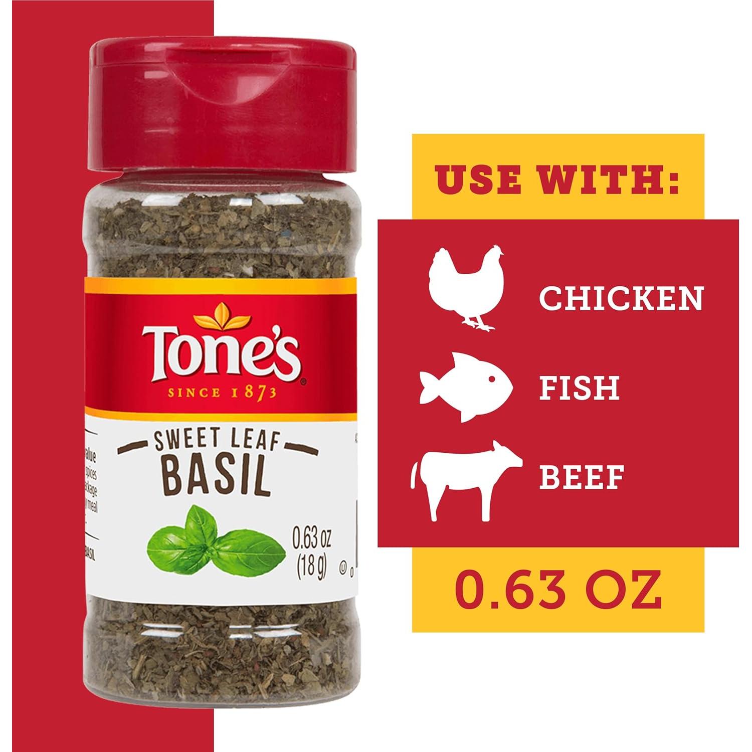 Albahaca Dulce Tone 17.86 g - Sabor Fresco y Aromático