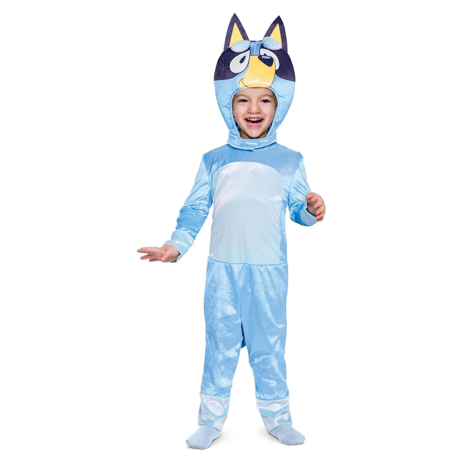 Disfraz Bluey Disguise para Niños 2-3 Años Mono y Cabeza