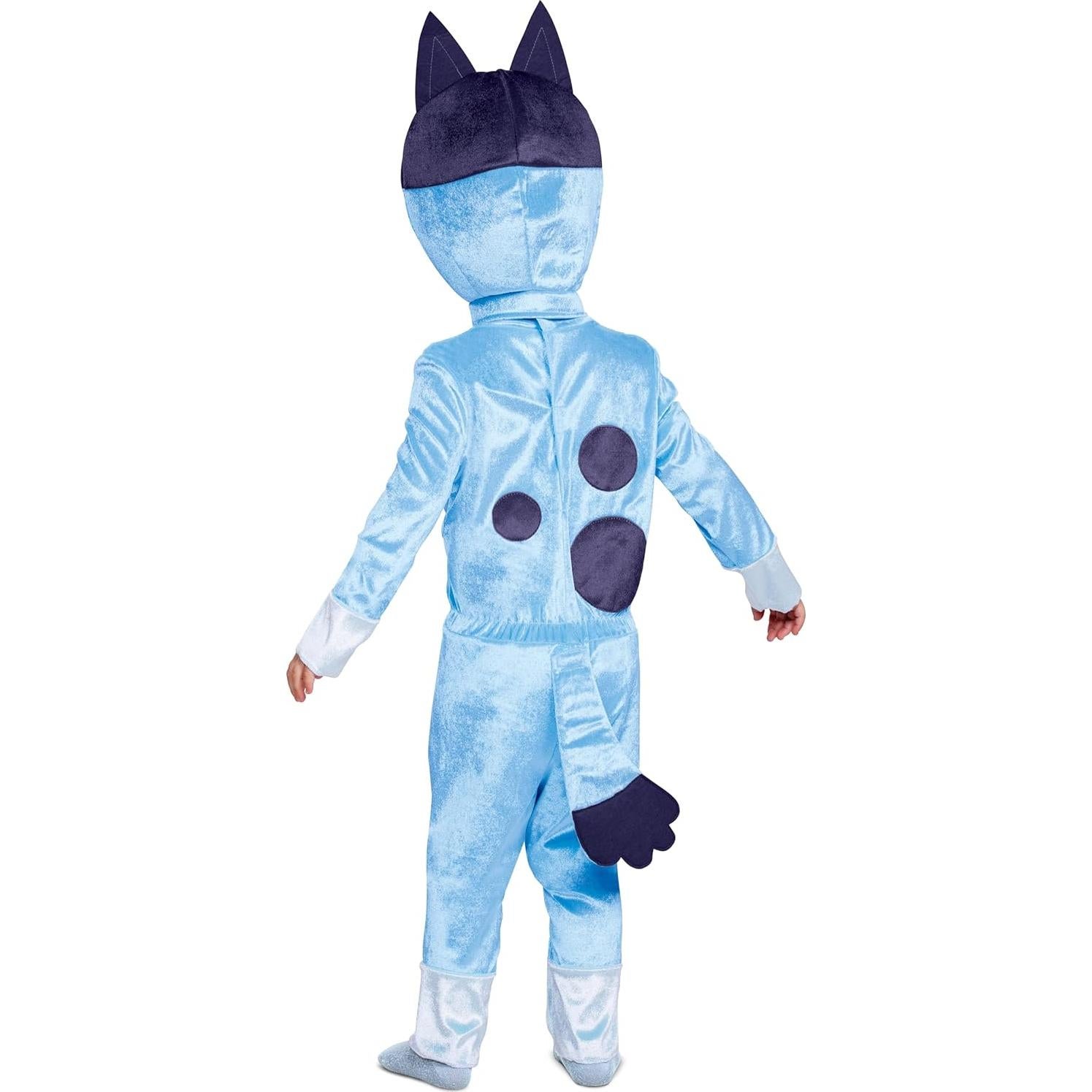 Disfraz Bluey Disguise para Niños 2-3 Años Mono y Cabeza