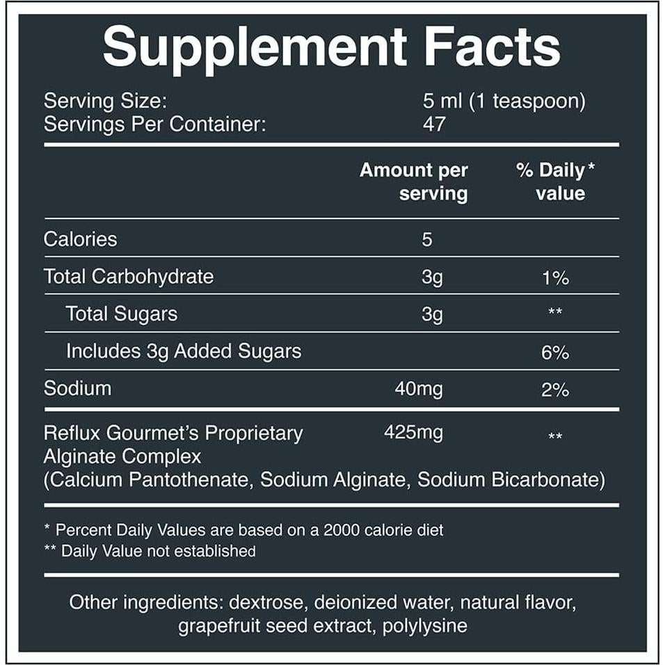 Rescate de Chocolate con Menta Reflux Gourmet 100% Natural 230g