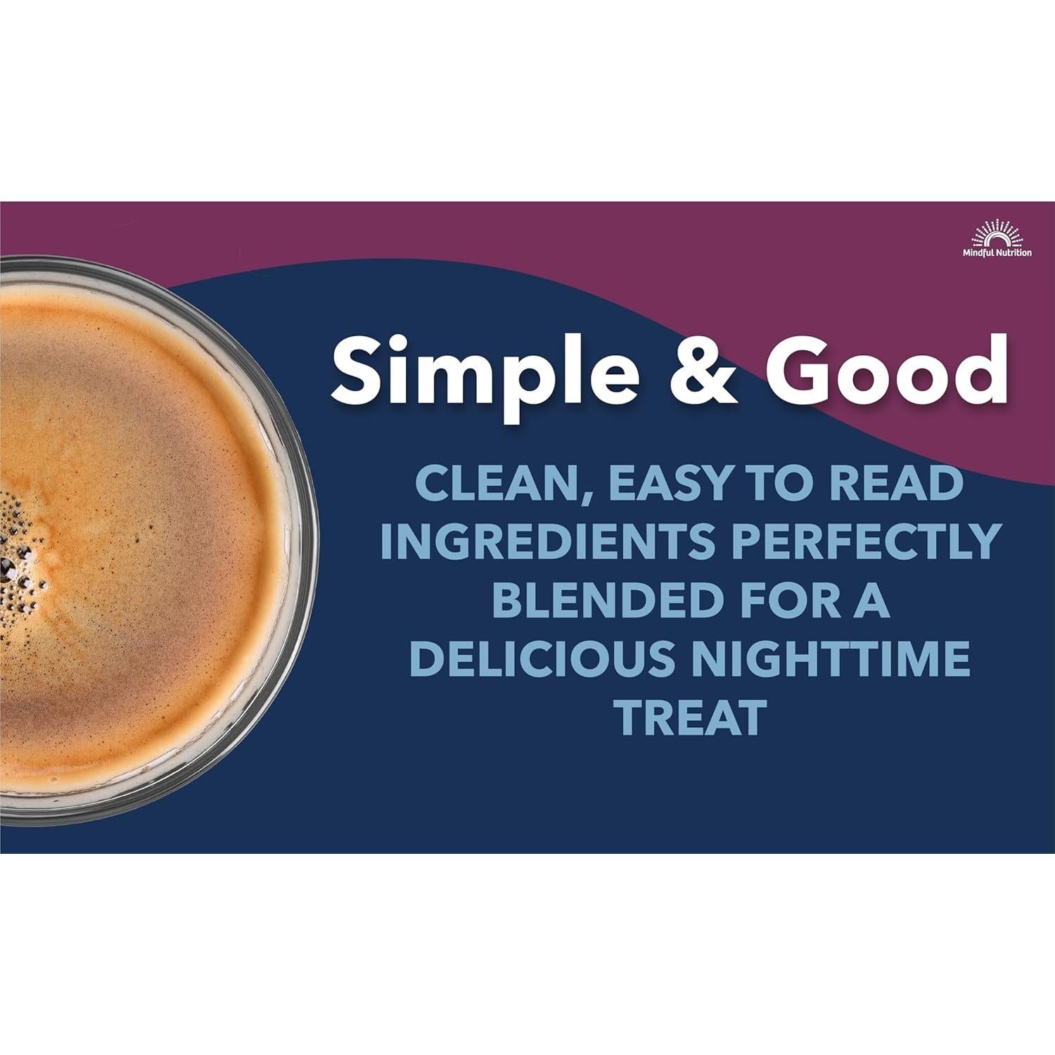 Cacao Nocturno de Menta Nutrición Consciente 340g - Melatonina 3mg