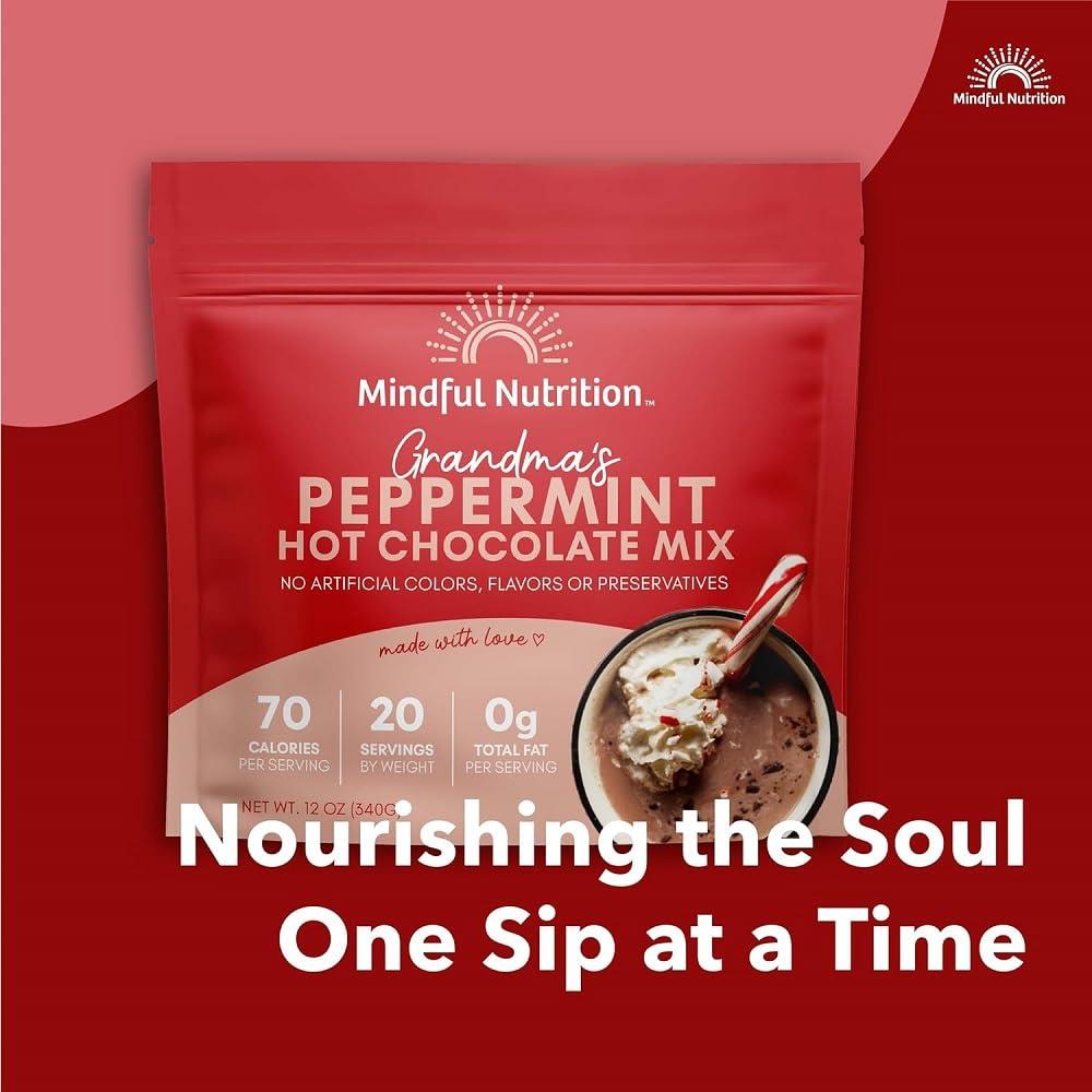 Mezcla de Chocolate Caliente Orgánico Mindful Nutrition 340g