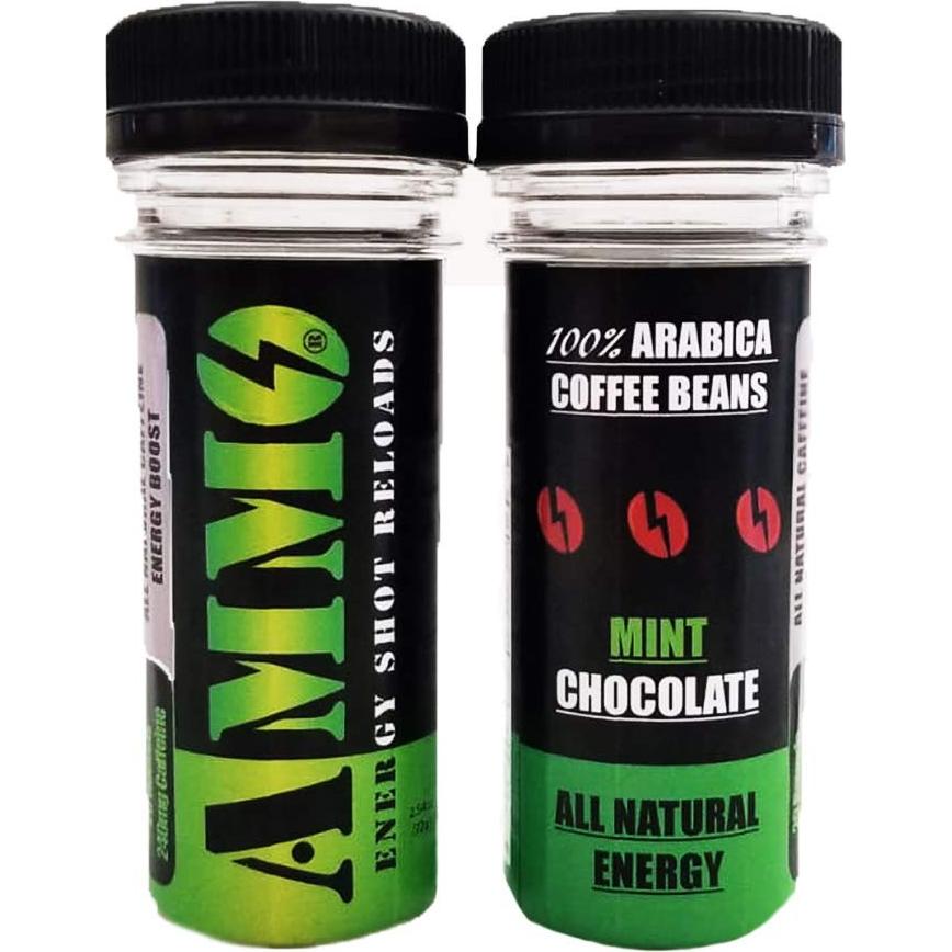 Rondas de Energía Natural AMMO Menta Chocolate 40 unidades