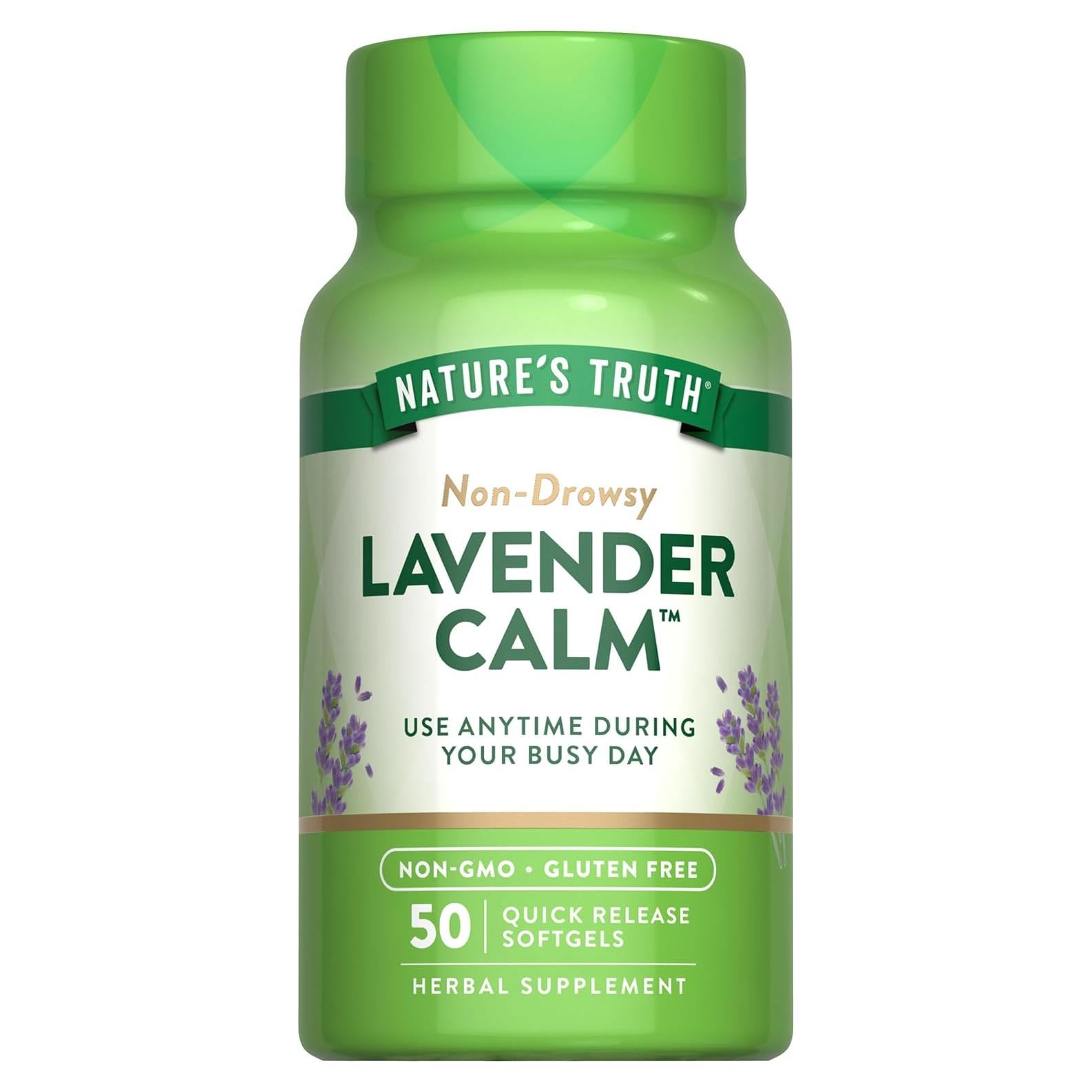 Suplemento Gel Suave de Lavanda La Verdad de la Naturaleza 50 Unidades