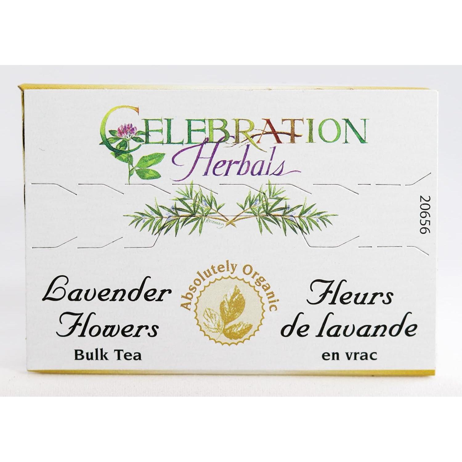 Flores de Lavanda Orgánicas Celebration Herbals 38 g