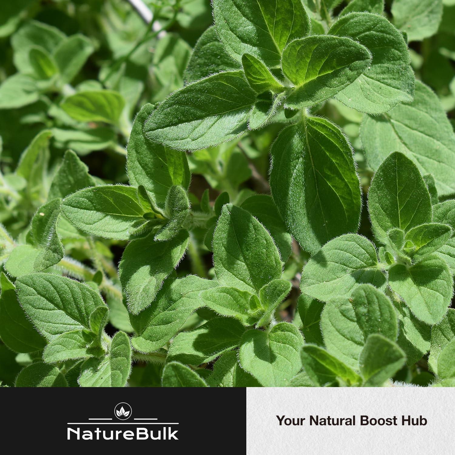 Cápsulas de Extracto de Aceite de Orégano NatureBulk 120 Caps