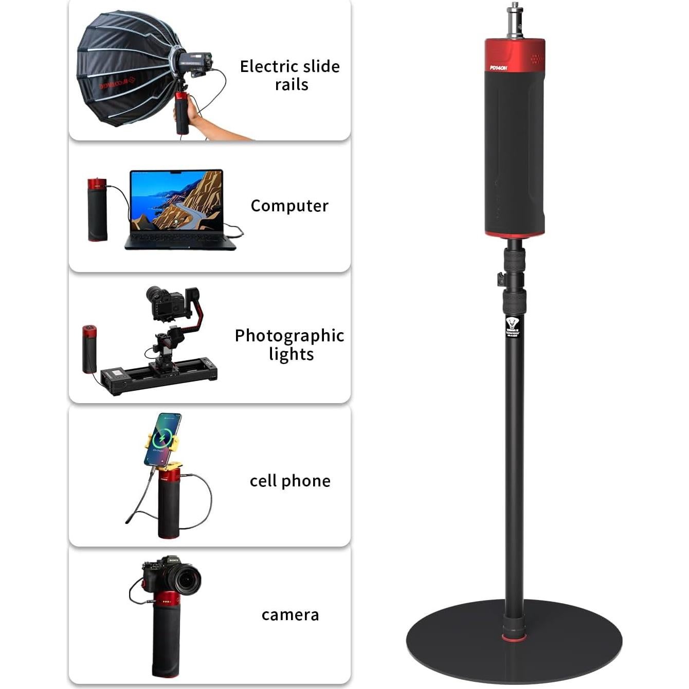 Monopod IFOOTAGE RB-A400 Soporte de Luz 2,11m 10kg