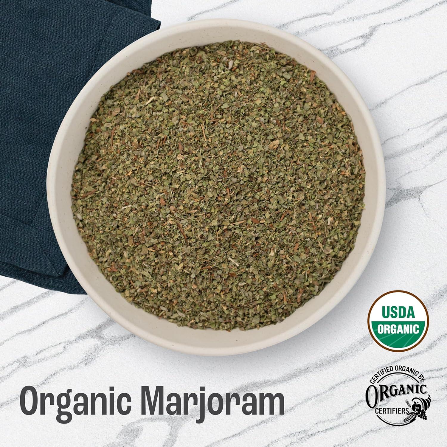 Orégano Orgánico J Mac Botanicals 142 g - Hierba Seca para Té y Cocina