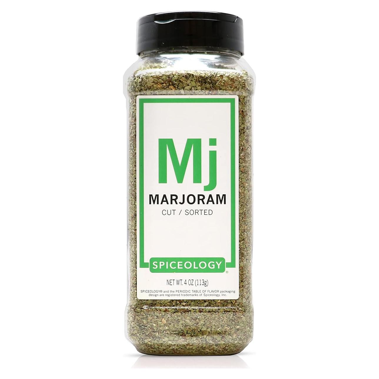 Hojas de Mejorana Secas Spiceology 113g - 100% Natural