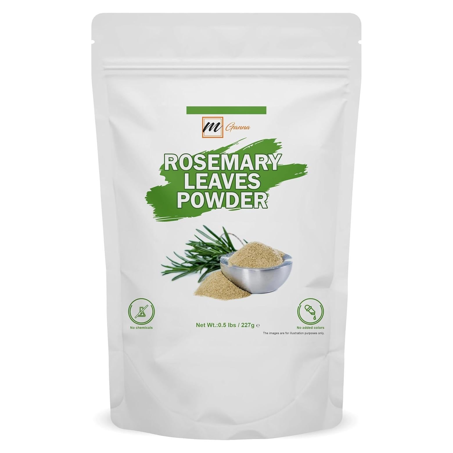 Polvo de Romero Natural mGanna 227 g - Hierba Aromática Premium