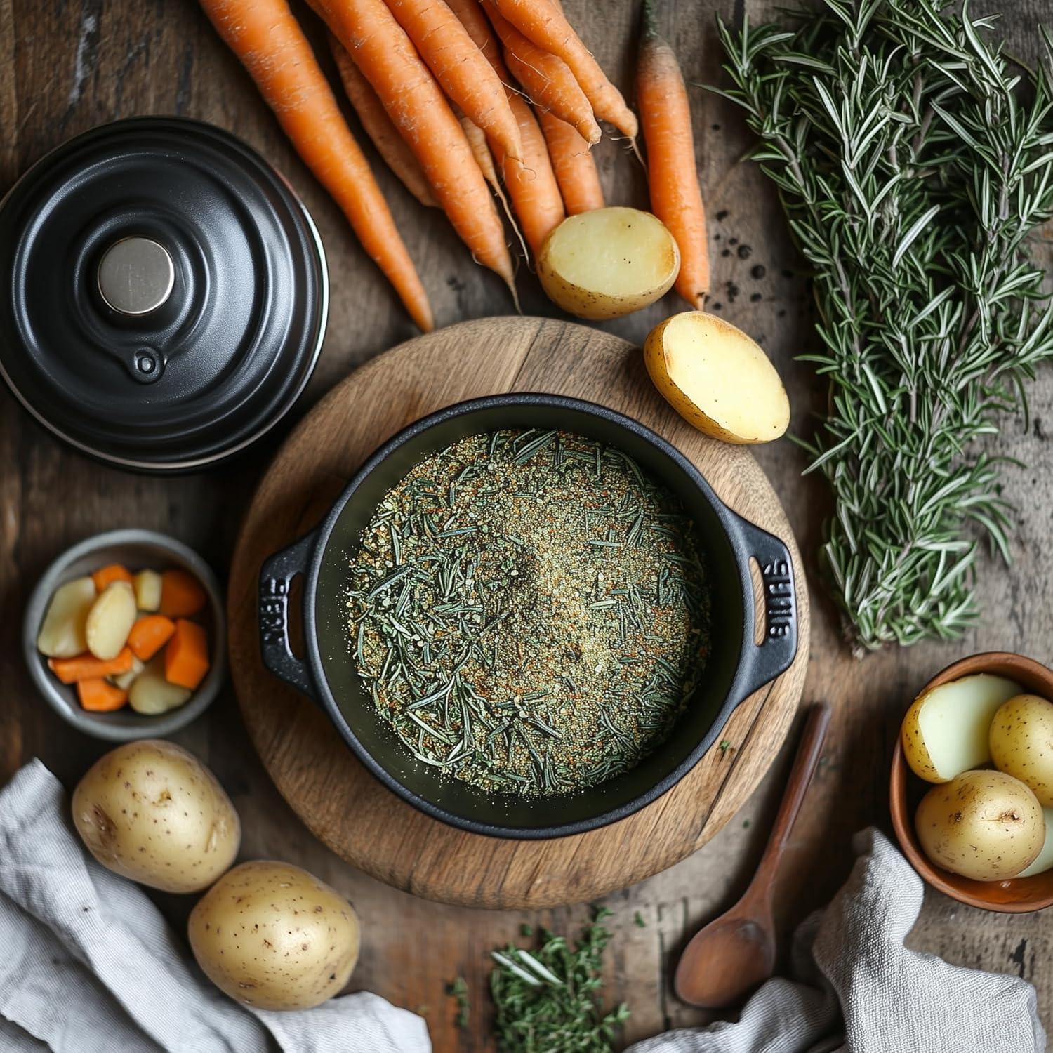 Polvo de Romero Molido SavorSatch 113g - Kosher y Libre de OGM