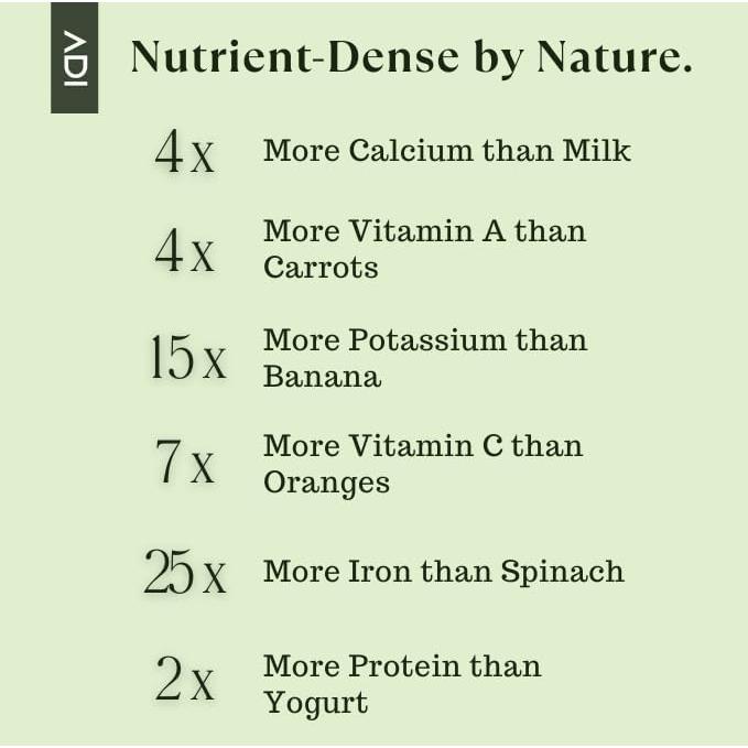 Polvo de Moringa Orgánica ADI 227g - Superalimento Natural