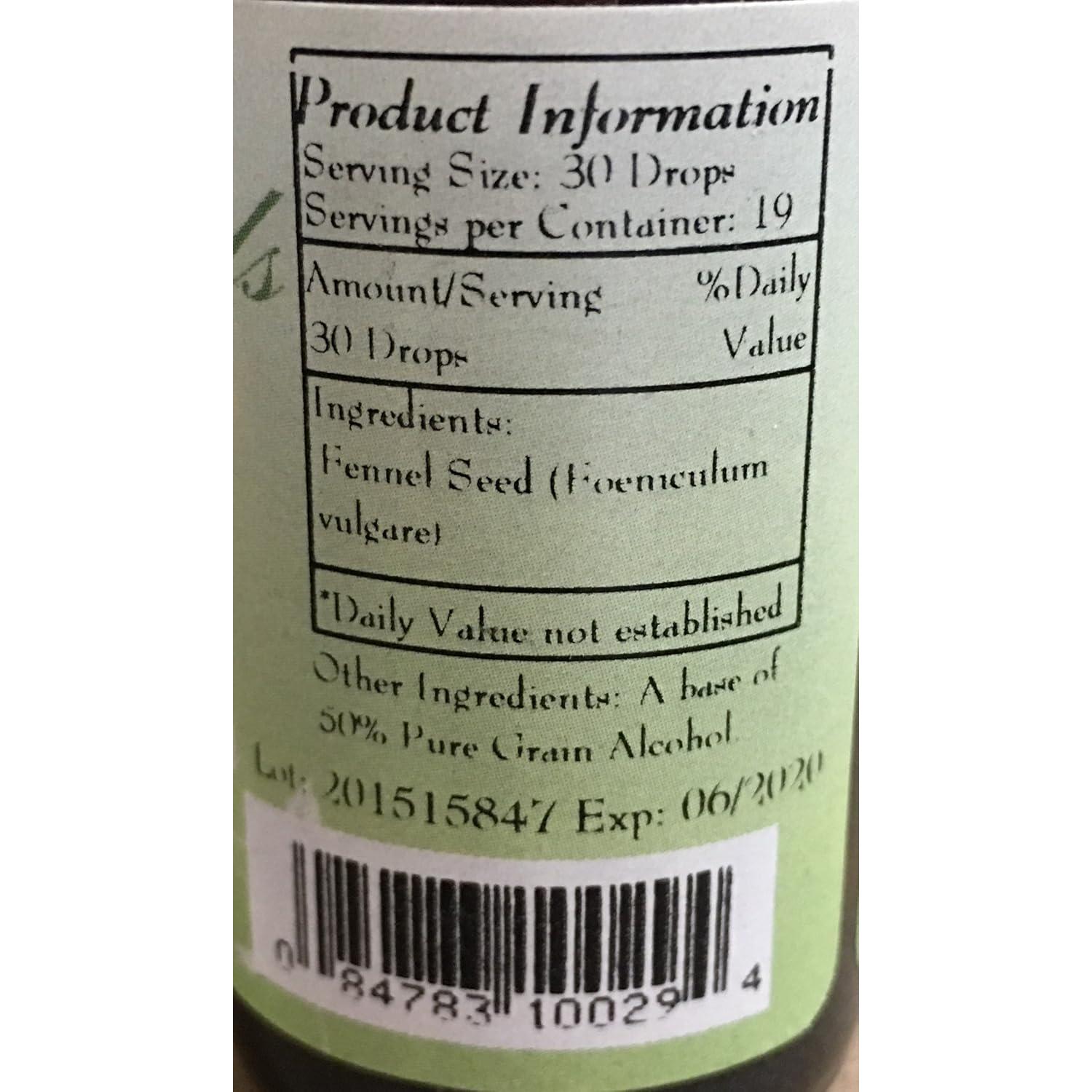 Extracto de Semilla de Hinojo Best Botanicals 29.57 ml