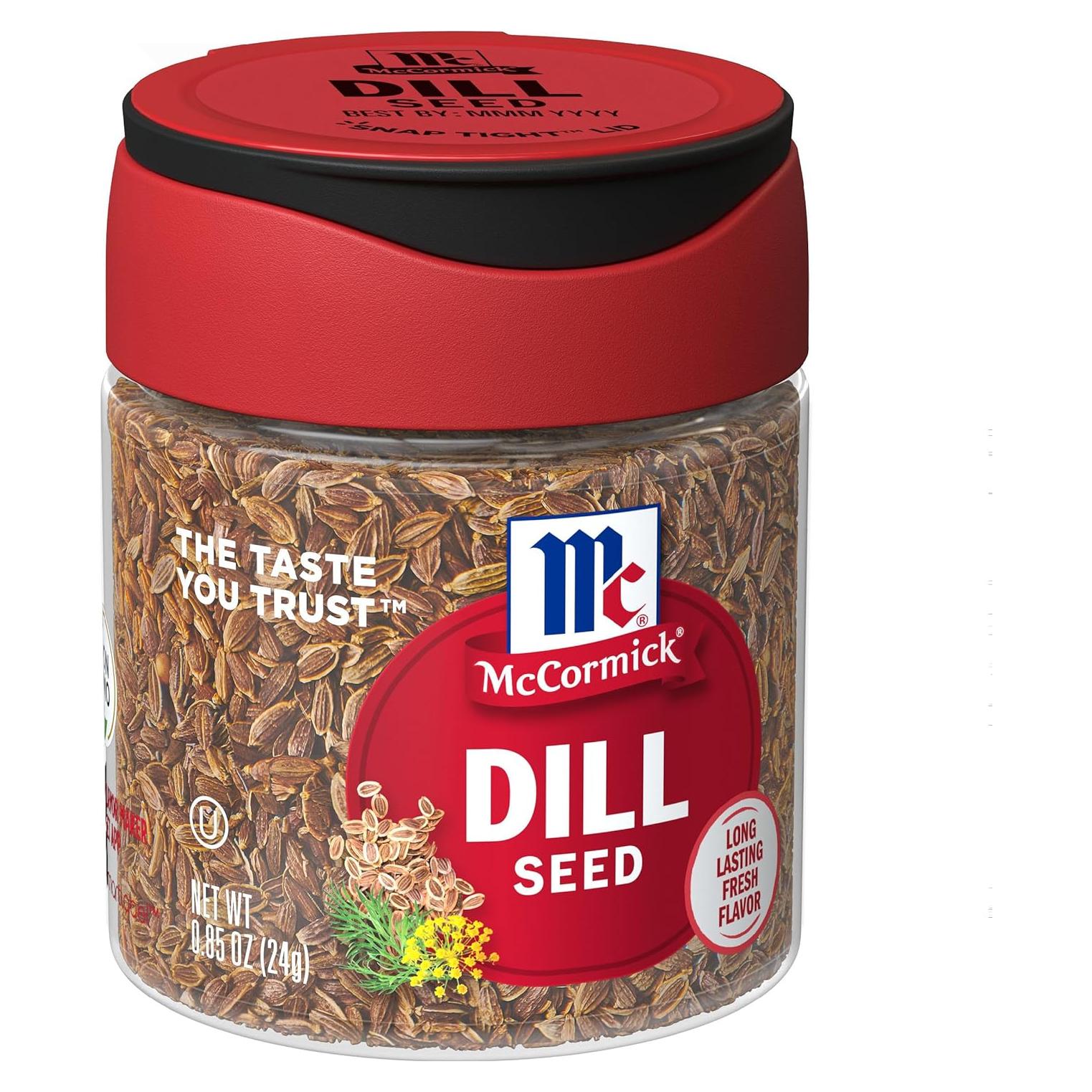 Semilla de Eneldo McCormick 24 g - Sabor Cítrico y Aromático