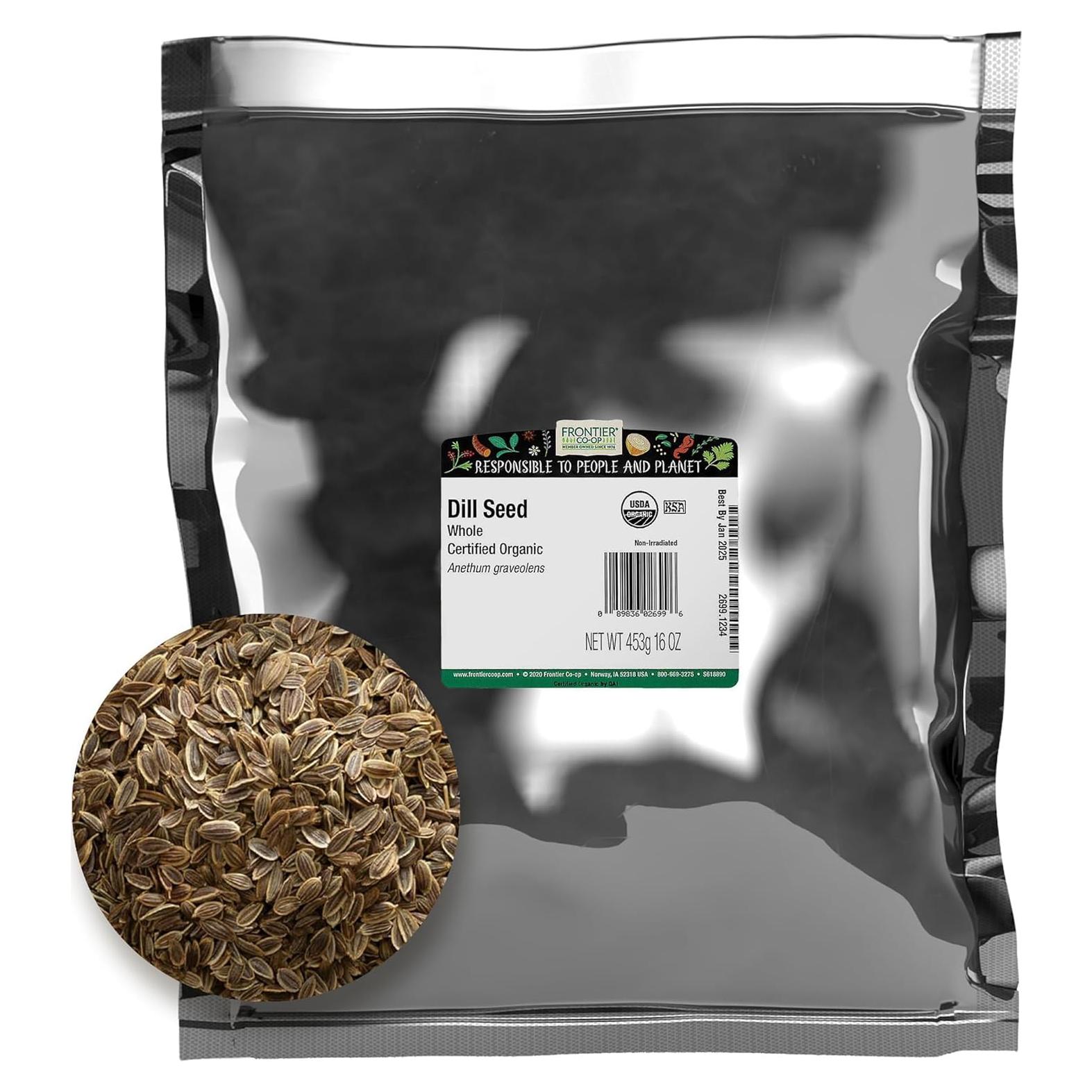 Semilla de Eneldo Orgánica Frontier Co-op 453g