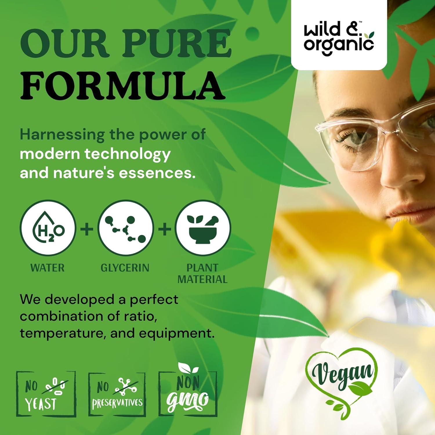 Tintura de Cilantro Silvestre y Orgánico 118 ml - Suplemento Detox