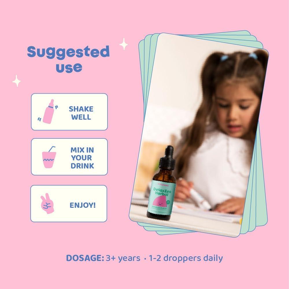 Desintoxicación Herbal JoySpring para Niños - 30 Porciones