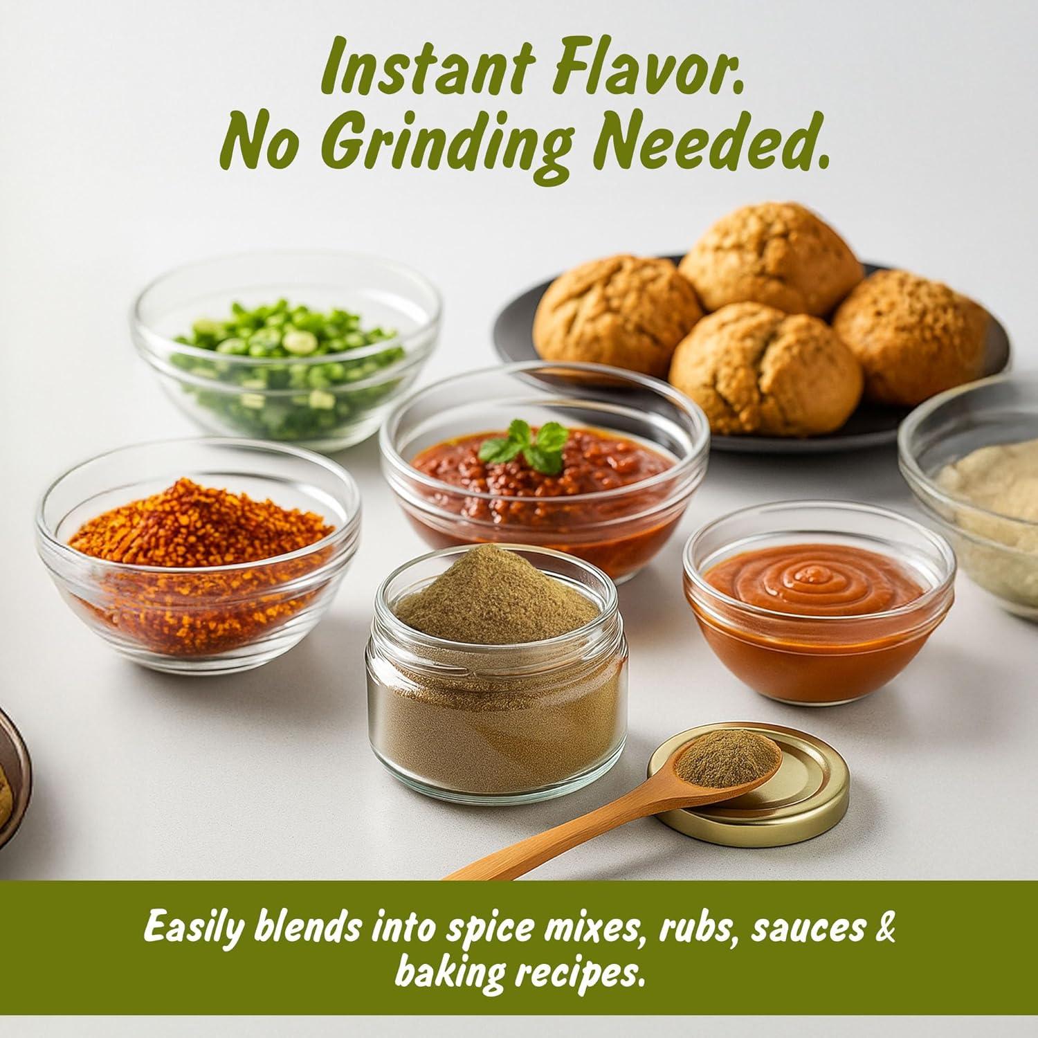 Cilantro Molido Orgánico 113.4g Perfil de Especias - Certificado USDA