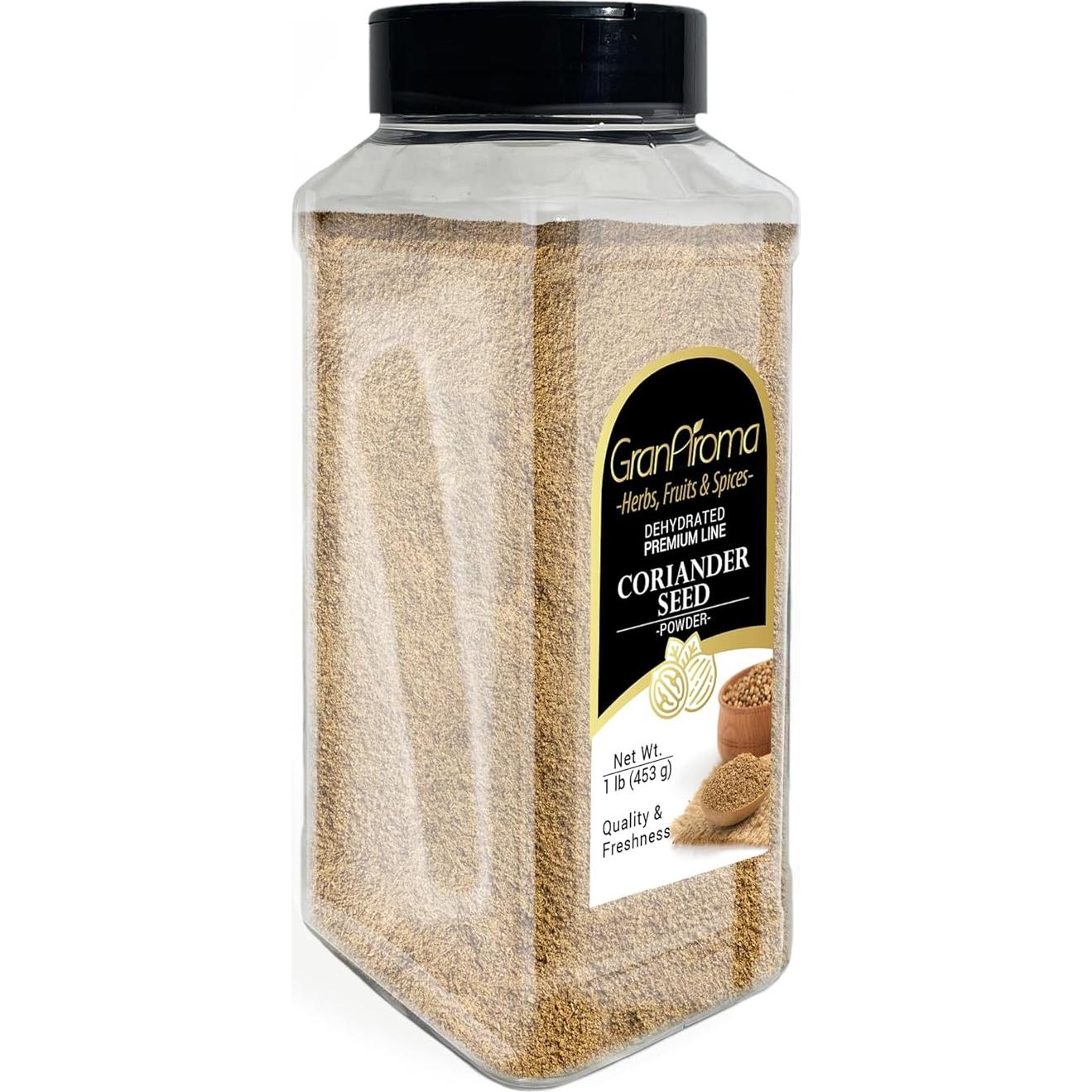 GranAroma Polvo de Semilla de Cilantro 453.6 g Sabor Suave