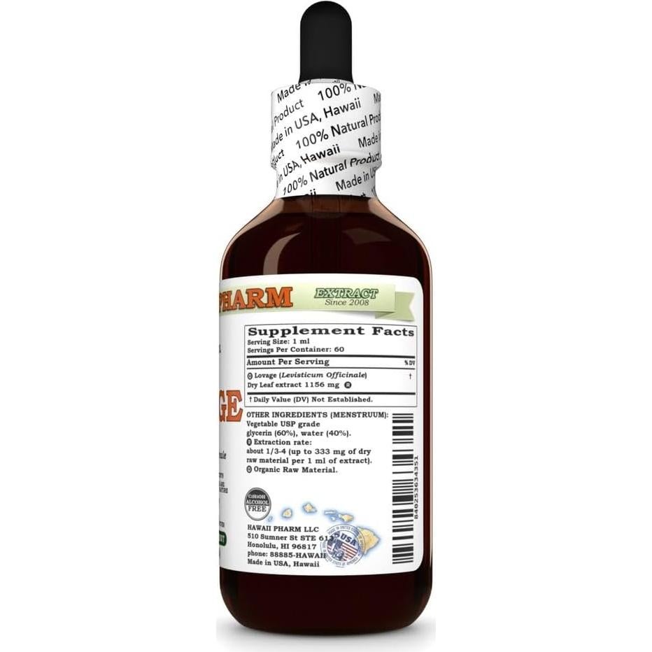 Extracto de Apio 59 ml Hawaii Pharm - Natural y Libre de Alcohol