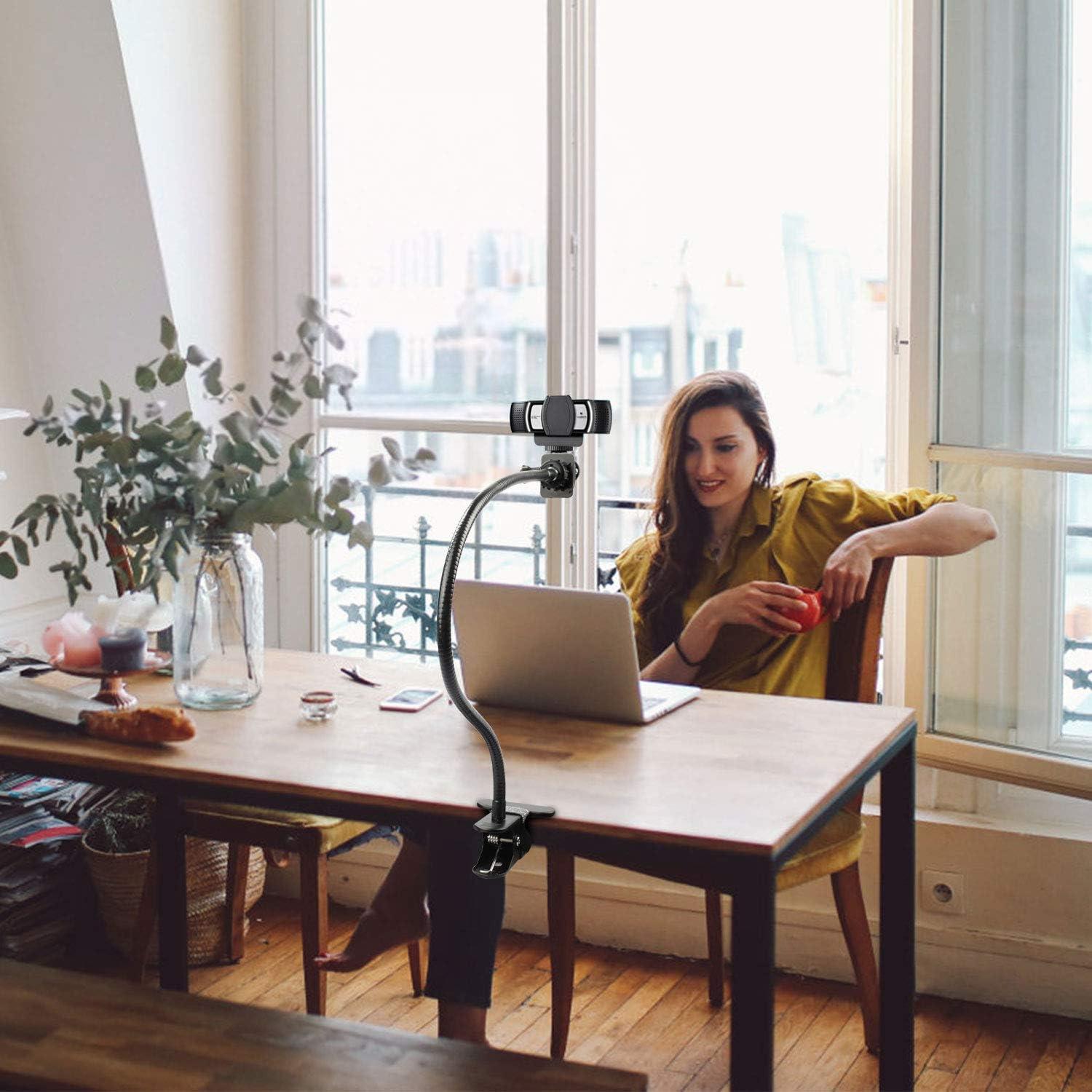 Soporte para Webcam Pipishell PIWS01 Flexible 64 cm Negro