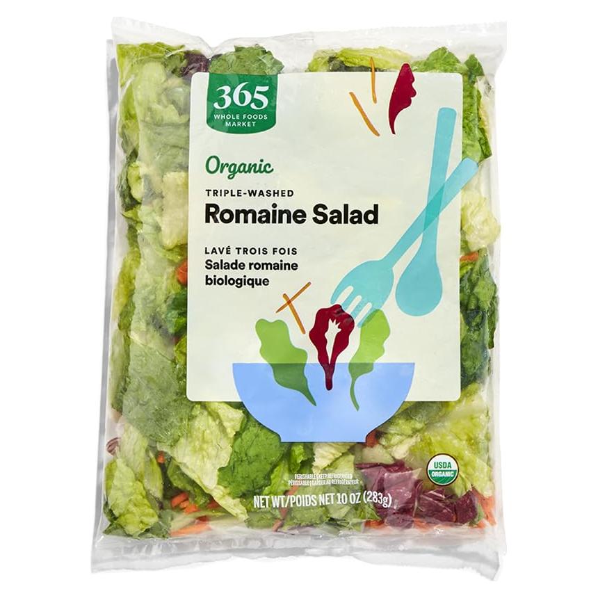 365 by Whole Foods Market, Organic Romaine Salad, 10 oz