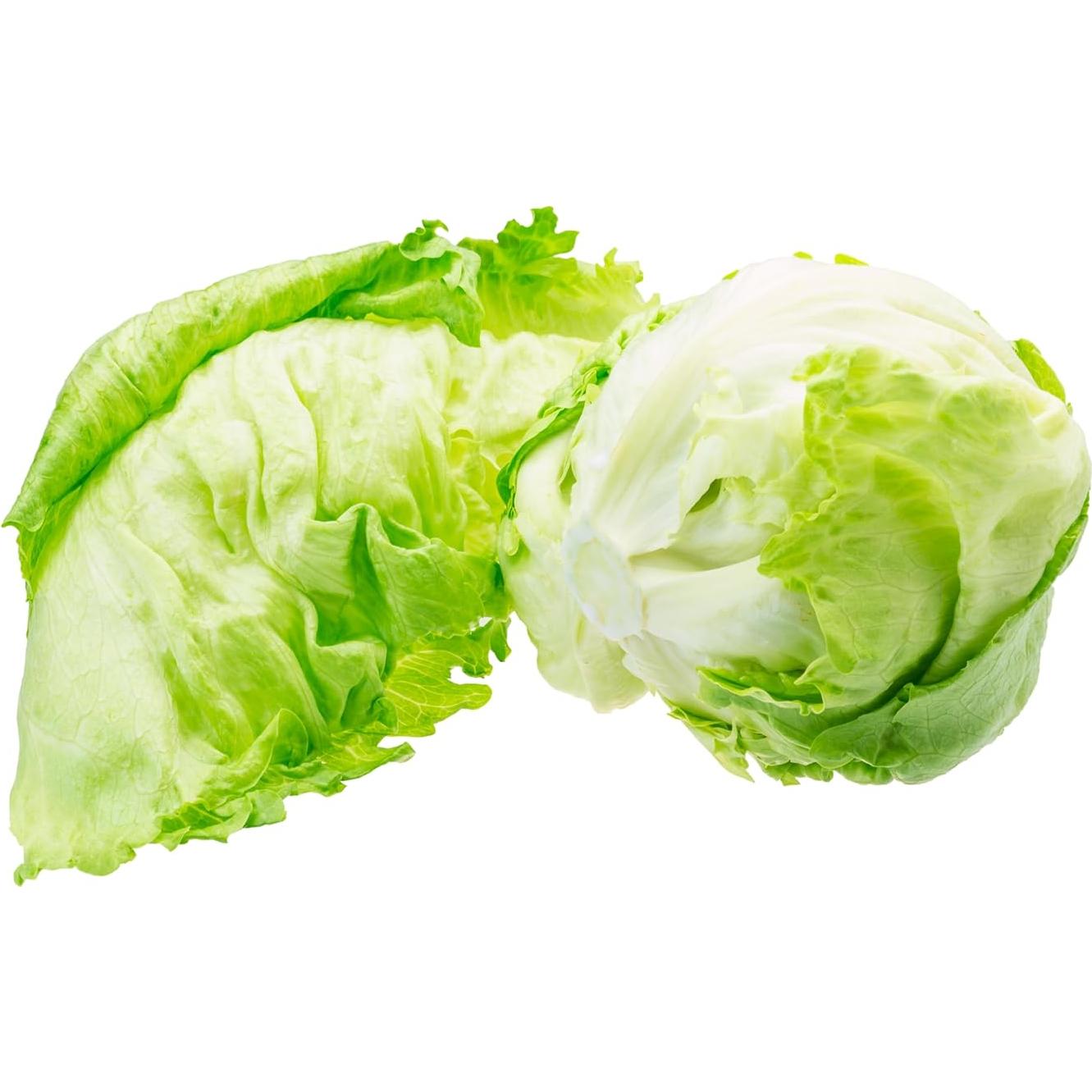 Lechuga Iceberg Fresca RawJoy 0.45 kg - Crujiente y Versátil