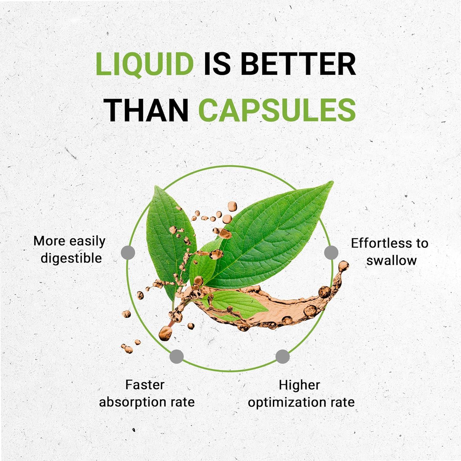Extracto Líquido de Espinaca Sin Alcohol 59.15 ML Secretos de la Tribu