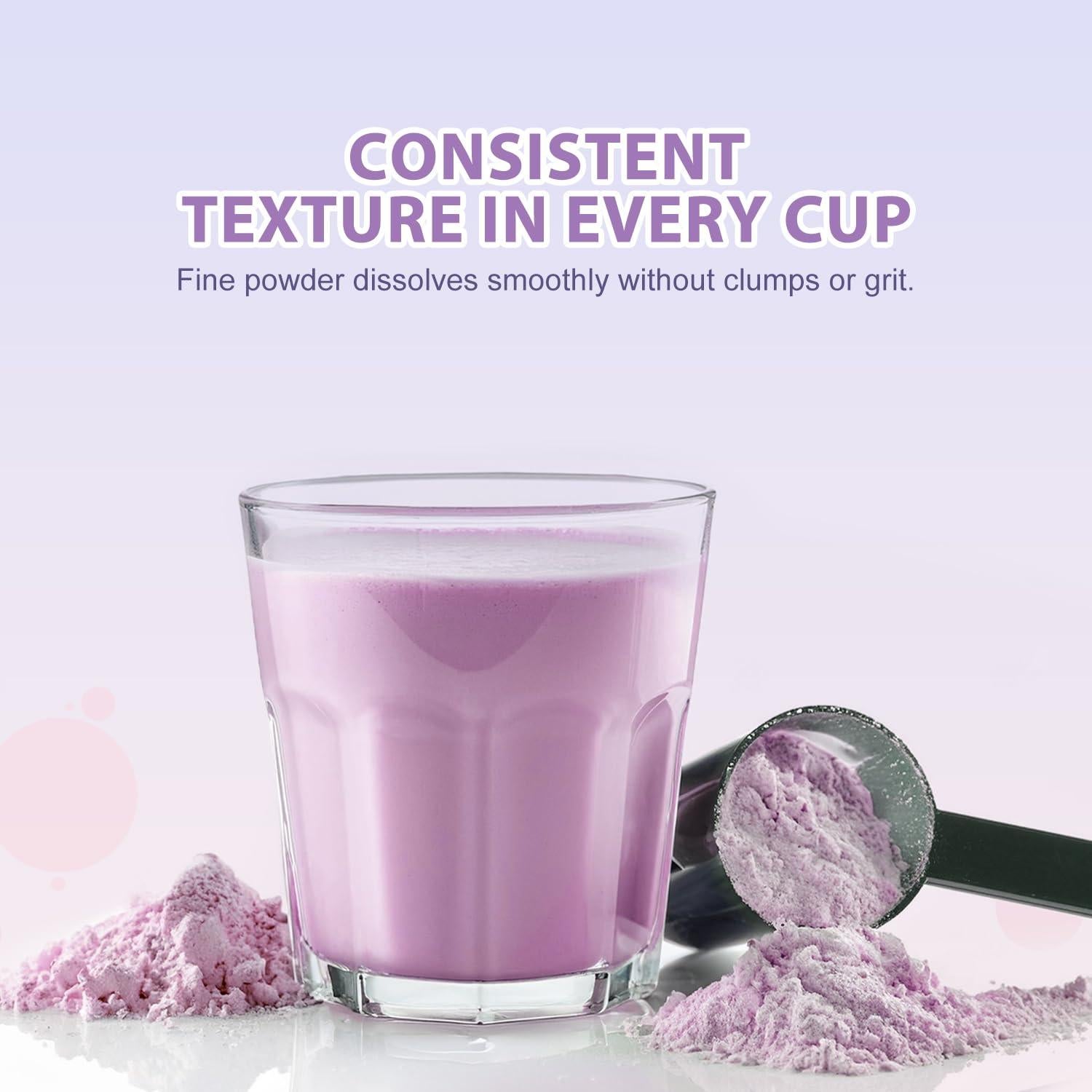 Polvo Sabor Taro Soeos 1kg - Mezcla Instantánea para Té de Burbuja