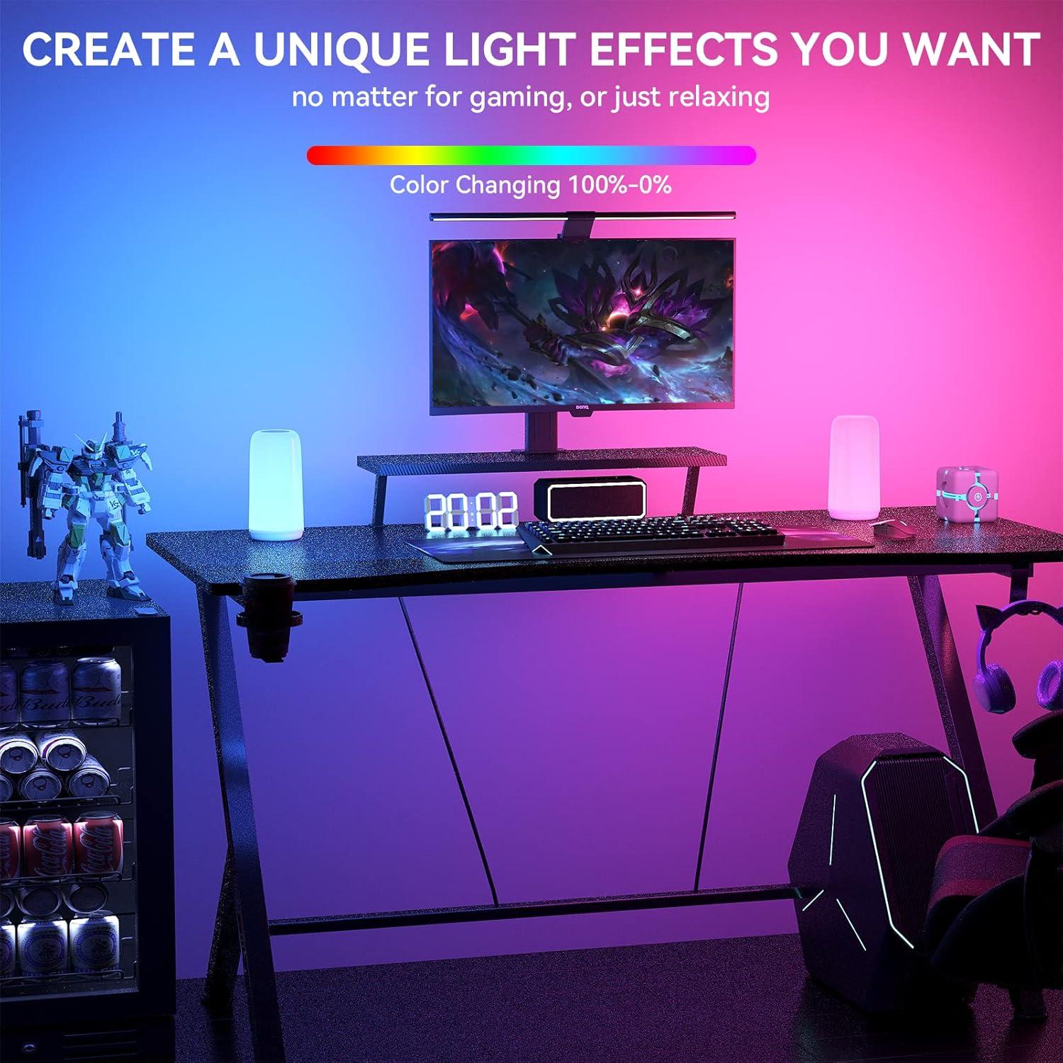 Lámpara de Mesa Táctil ROOTRO T16 LED Regulable RGB