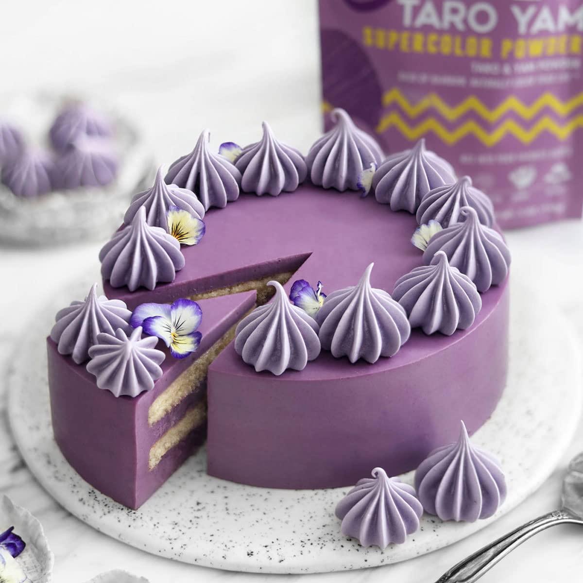 Polvo de Ñame Taro Lila Suncore Foods 142g Sin Gluten