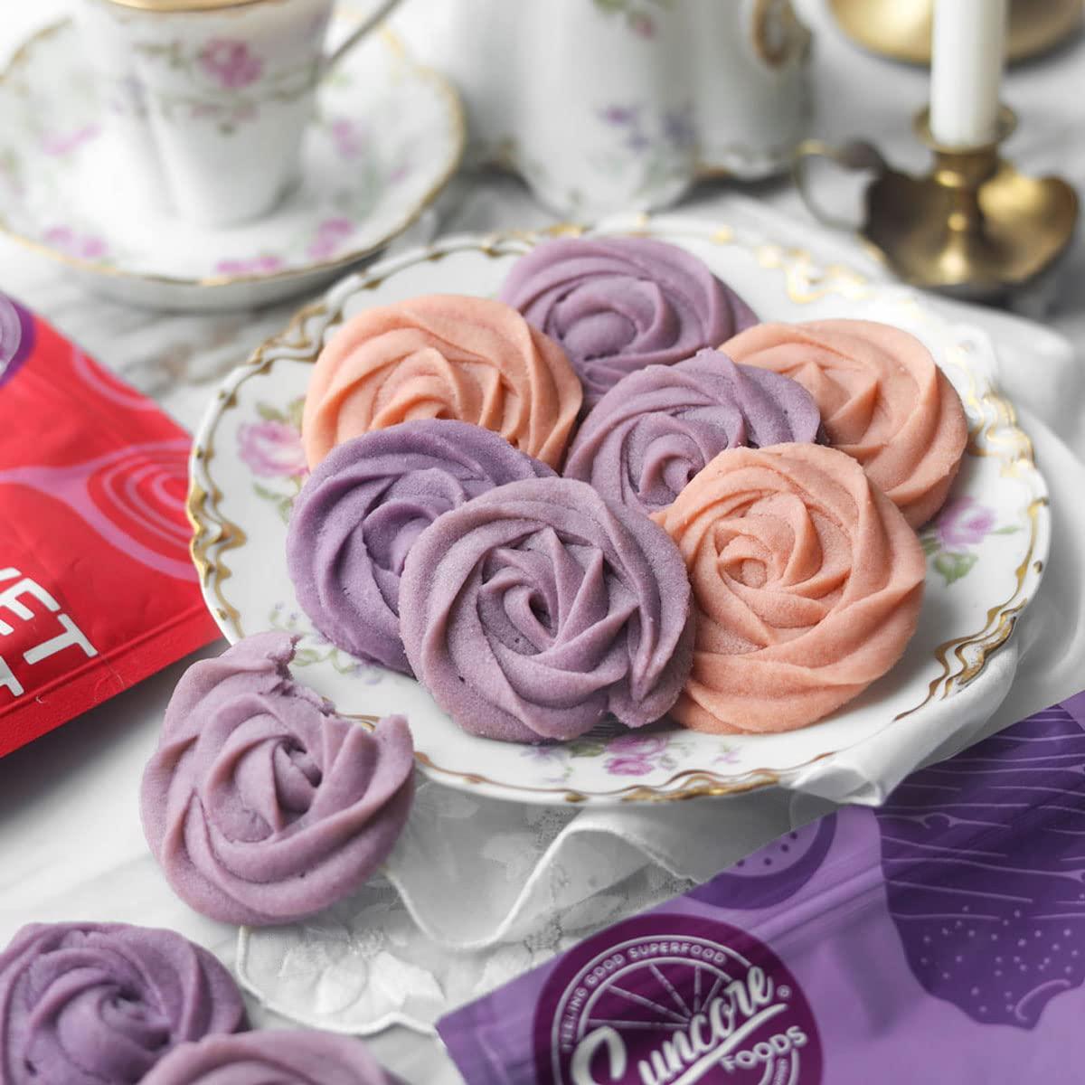 Polvo de Ñame Taro Lila Suncore Foods 142g Sin Gluten