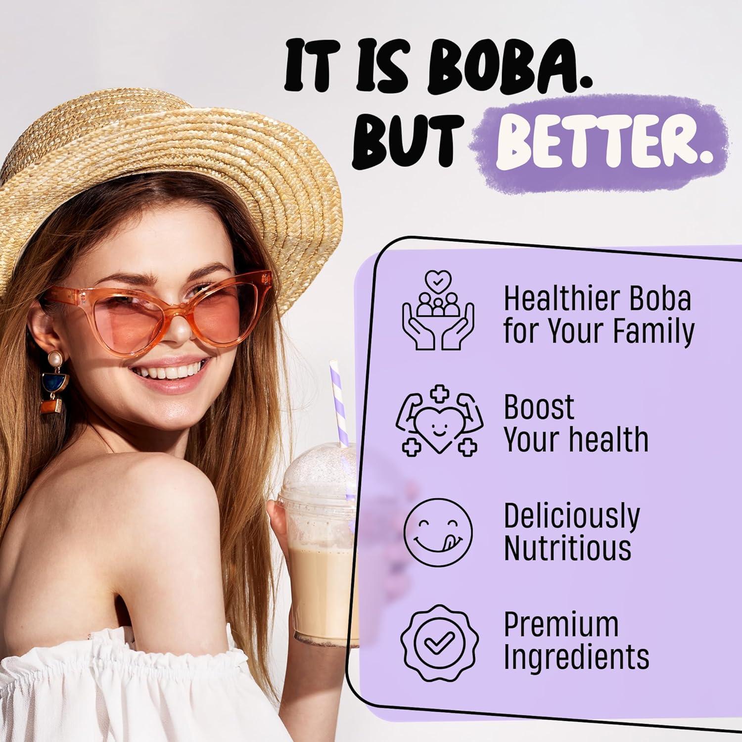 Polvo de Leche Té Taro Locca 560g - Orgánico y Antioxidante