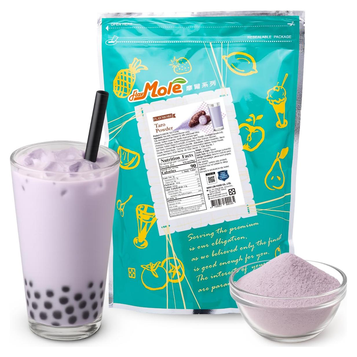 Polvo de Taro Flavmore 1 kg - Sin Gluten y Lacto-Vegetariano