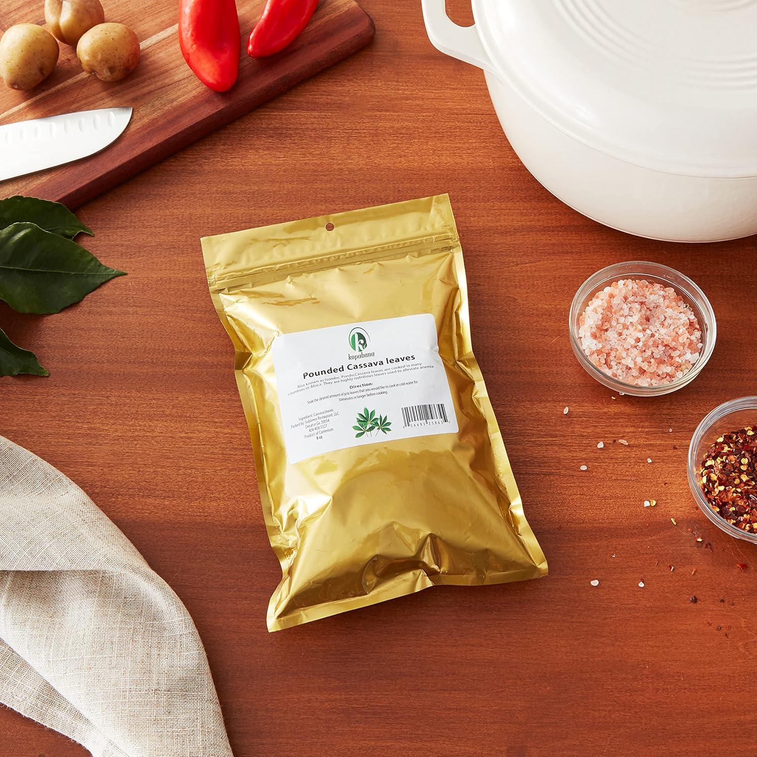 Hojas de Yuca Secas Machacadas Kopabana 227g - Orgánicas