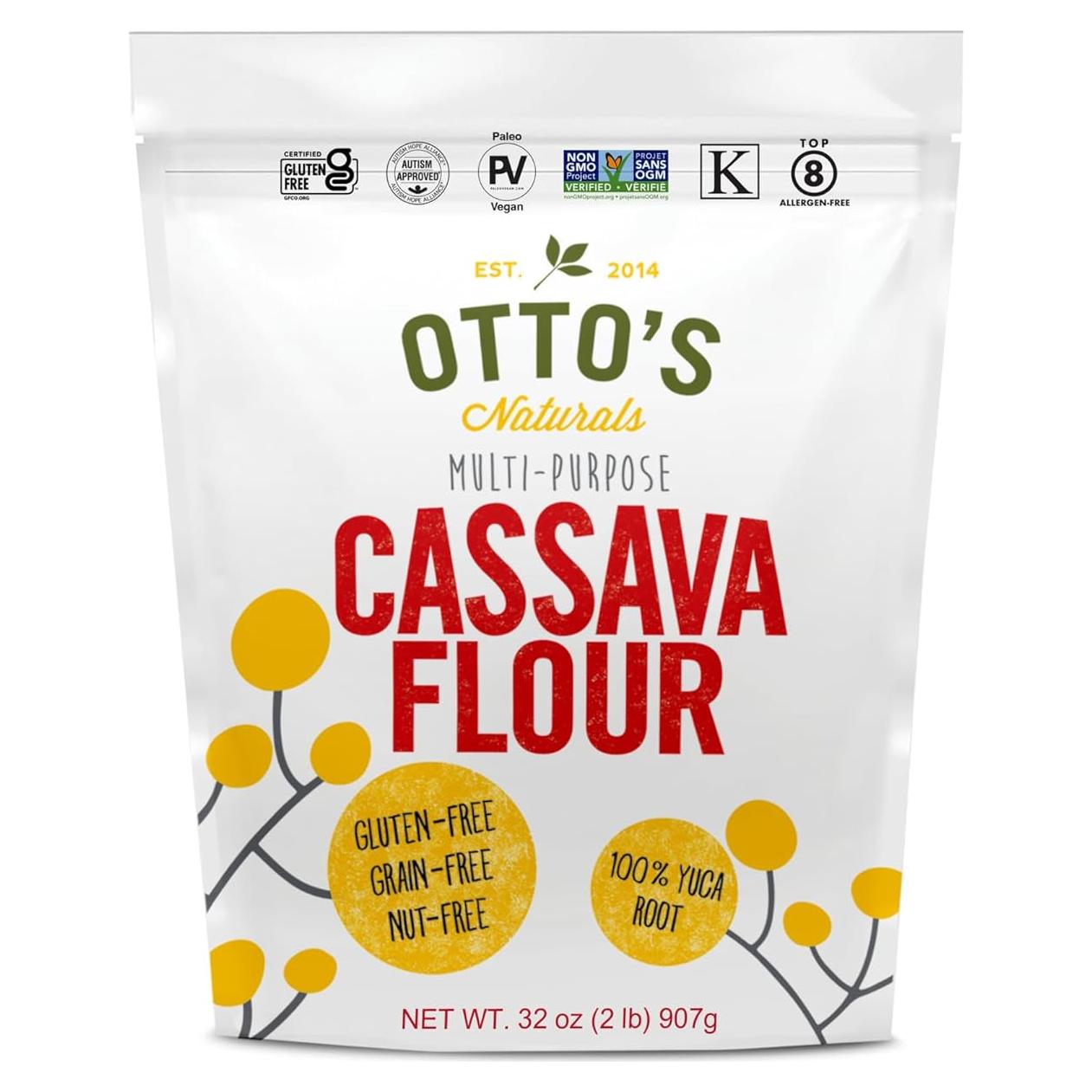 Harina de Yuca Multiusos Otto 0.91 kg Sin Gluten No OGM