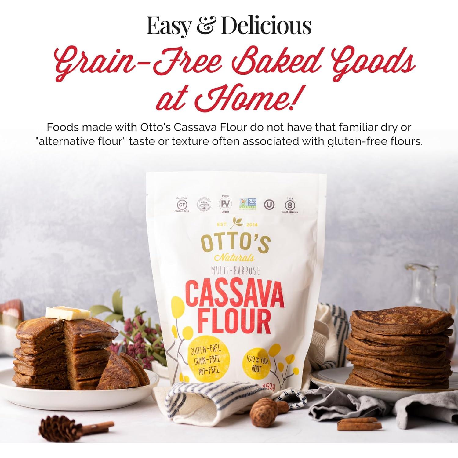 Harina de Yuca Multiusos Otto 0.91 kg Sin Gluten No OGM